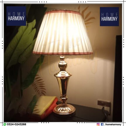 Metal Bottle Table Lamp (Pair)