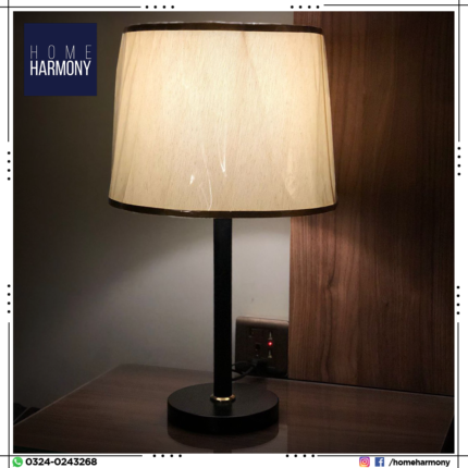 IKEA Black Metal Table Lamp (Pair)