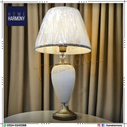 Subtle Versace Ceramic Table Lamp (Pair)