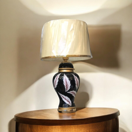 Monochrome Leafy Candy Lamp (Pair)