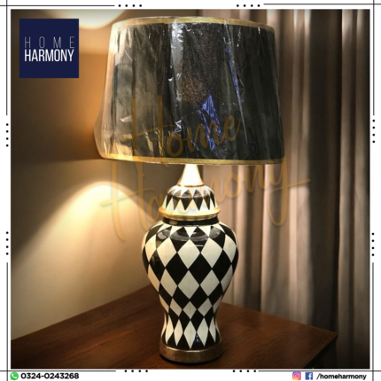 Checkmate Elegance Table Lamp (Pair)